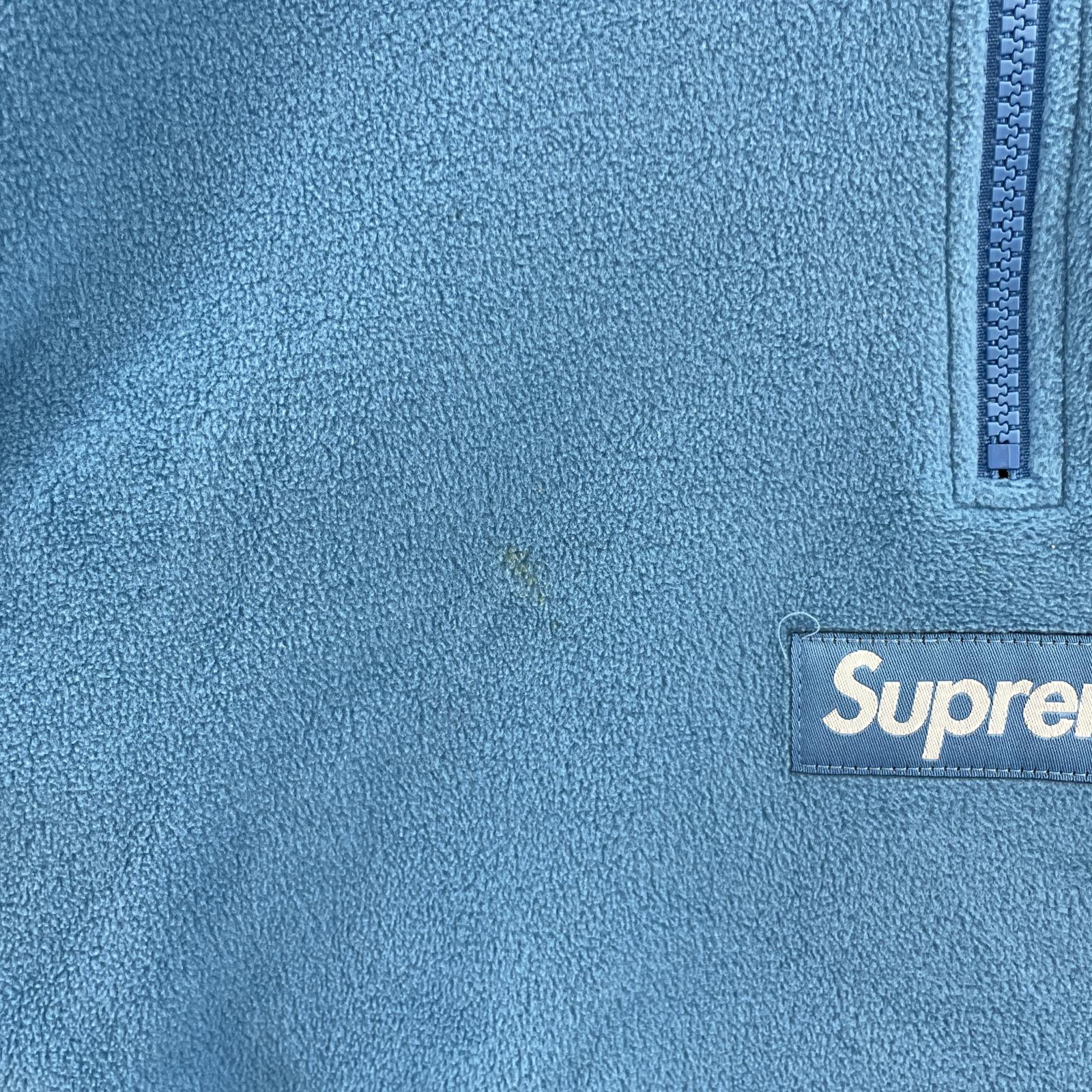 パーカー Supreme 22AW Polartec Facemask Half Zip フリースパーカ L ライトブルー L