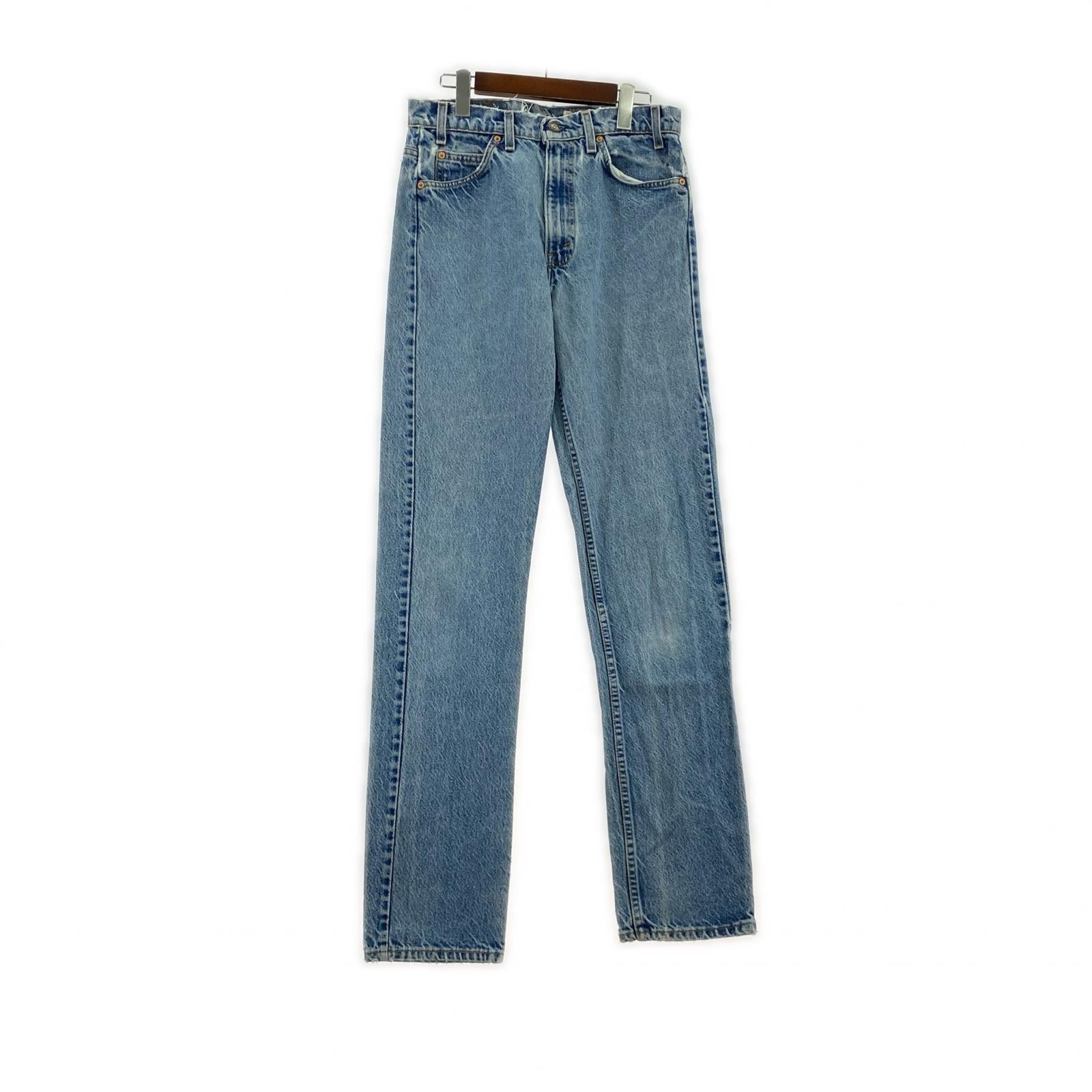 デニムパンツ 90s/505/ボタン裏刻印575/USA製 32 ブルー