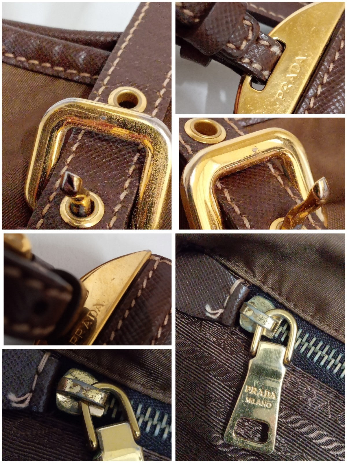 PRADA/TESSUTO+VIT.DAI/ブラウン/BR4991 BR4991