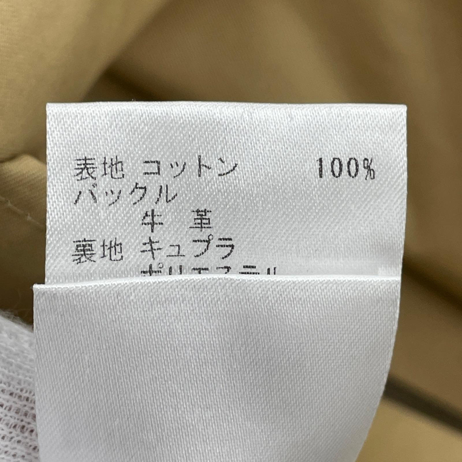 その他アウター ファインコットン トレンチコート BEG 36 ベージュ