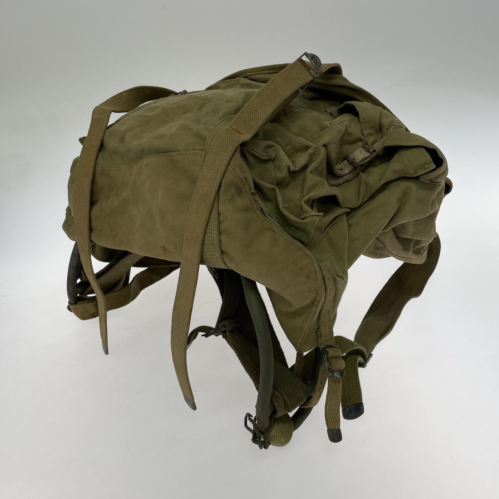 リュック・デイパック U.S.ARMY WW2 42年製 マウンテンバックパック
