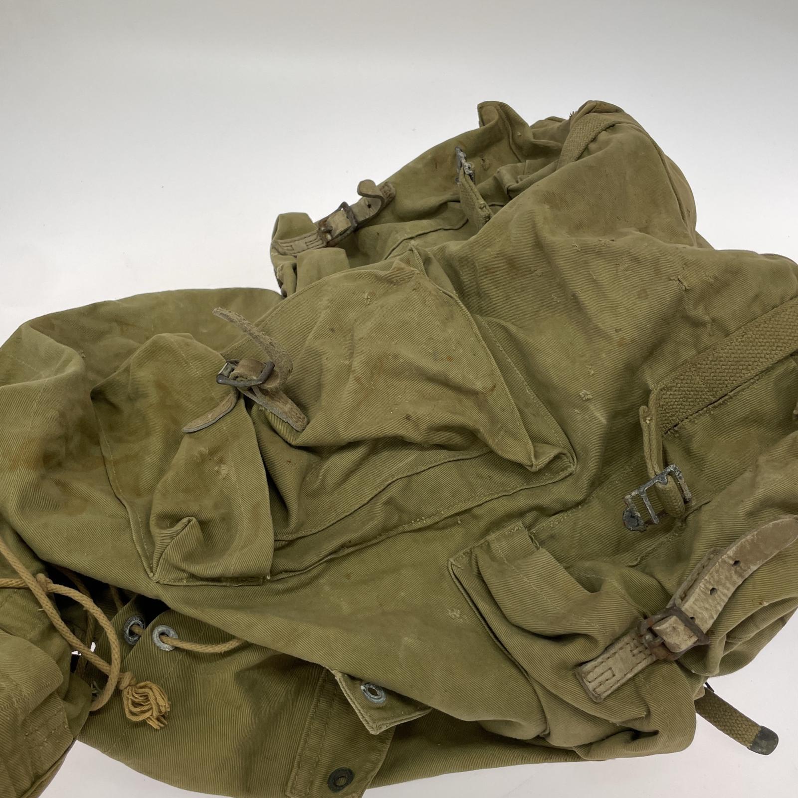 リュック・デイパック U.S.ARMY WW2 42年製 マウンテンバックパック