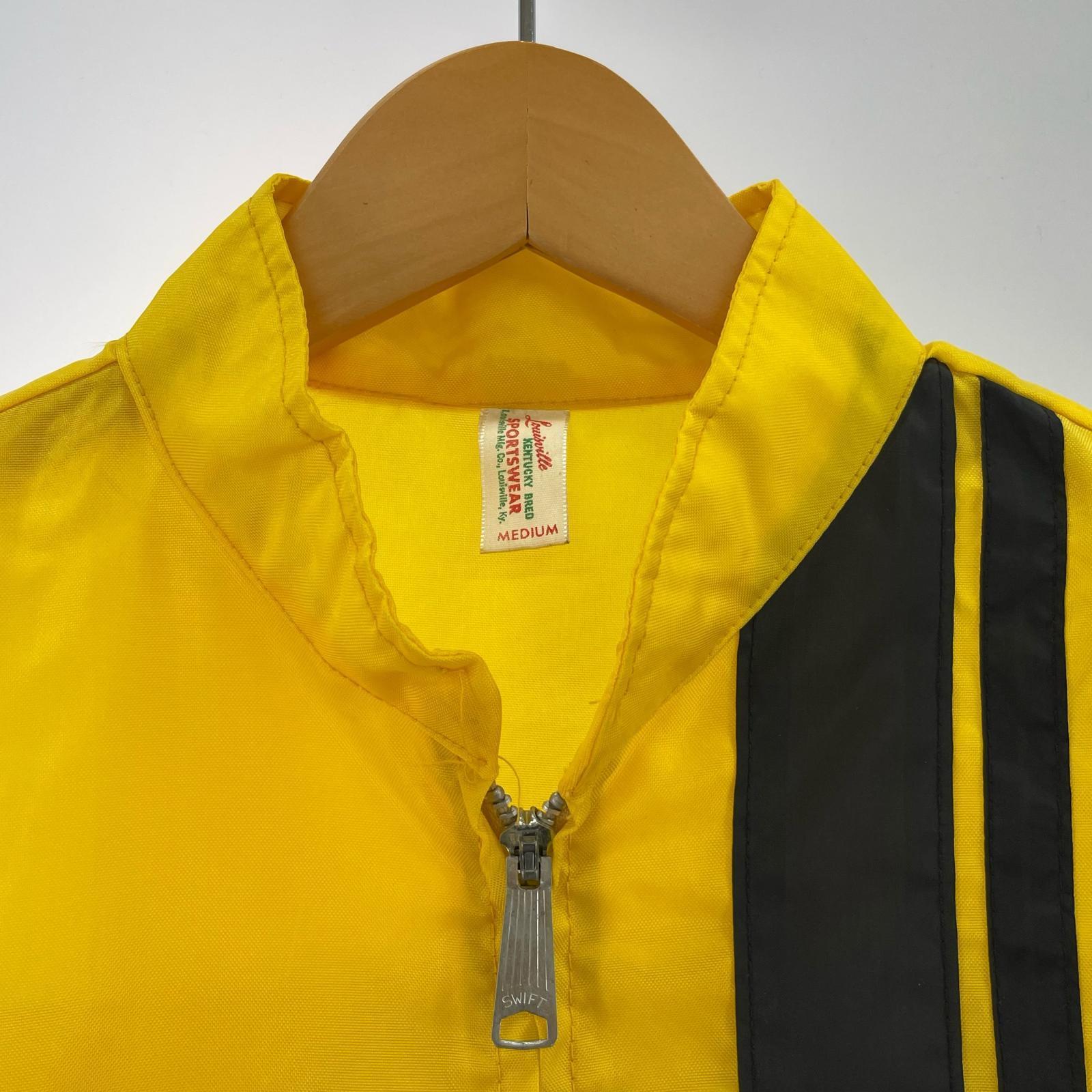 ジャケット SPRTSWEAR 70s レーシング 黄(M) M イエロー