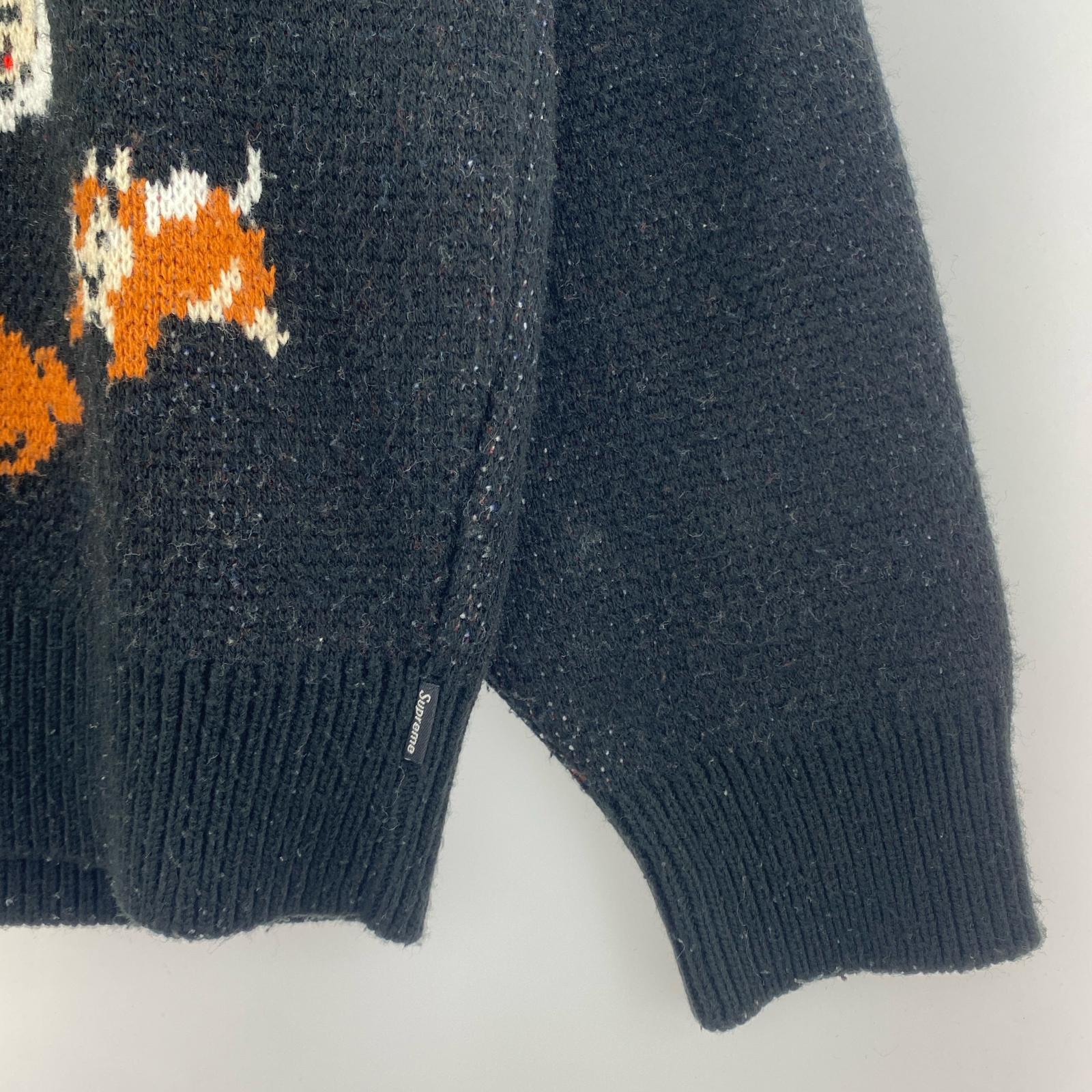 ニット SNOW WHITE SWEATER BLK M M ブラック