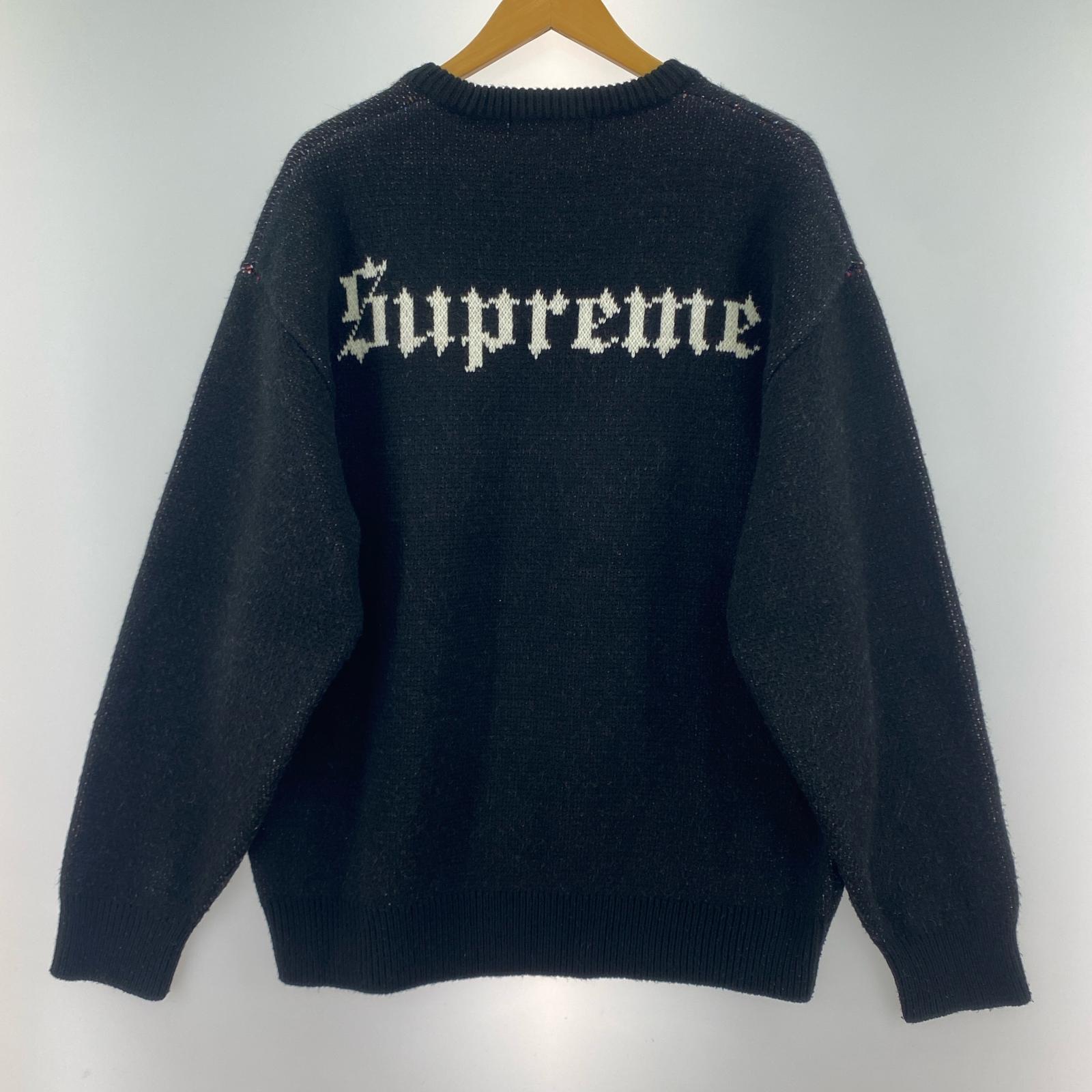 ニット SNOW WHITE SWEATER BLK M M ブラック
