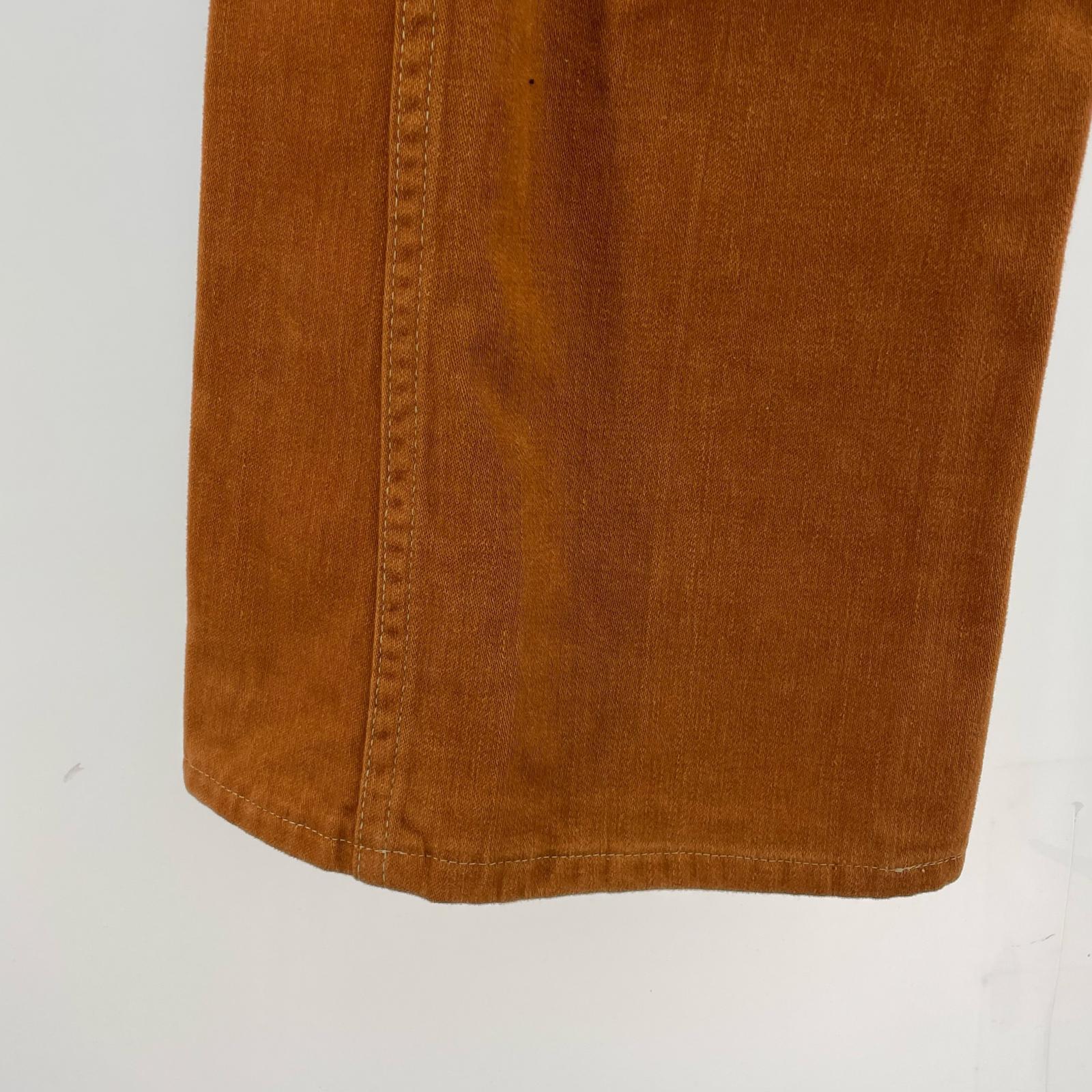 パンツ 70s 42TALON Leens フレアパンツ 茶 W32 ブラウン