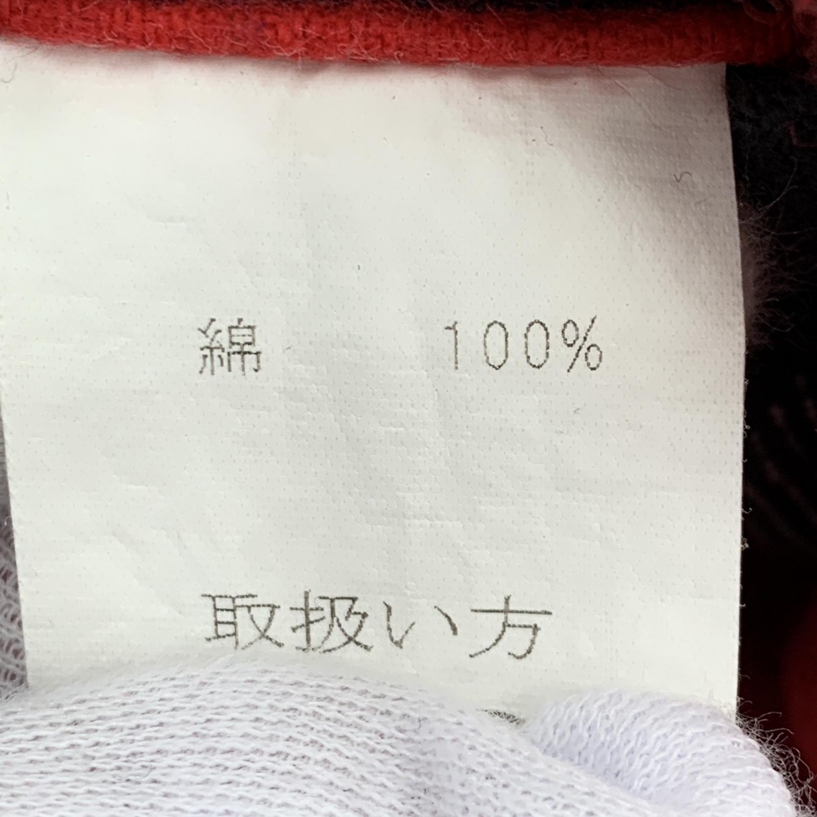 長袖シャツ ファーマーズシャツ sizeL レッド L