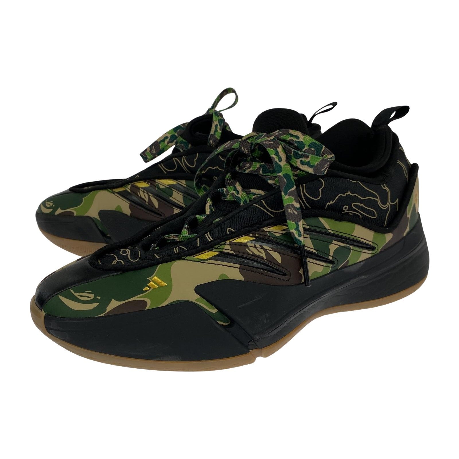 スニーカー ×A BATHING APER? Dame 9 "Core Black" 26.5cm (US8 1/2 UK8 EU43)