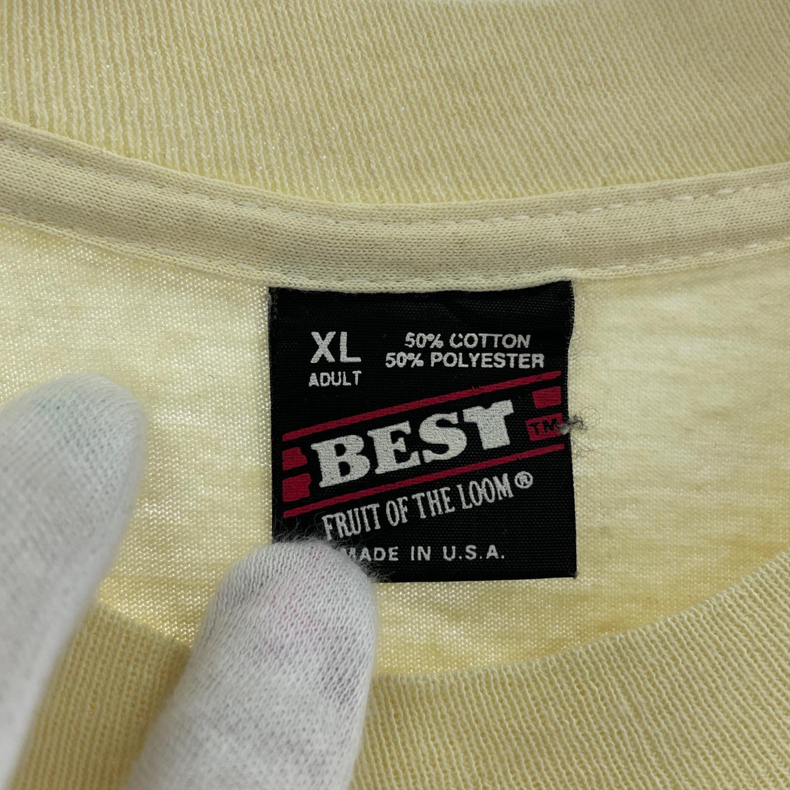 半袖Tシャツ BEST 90s GRANDPA 黄(XL)