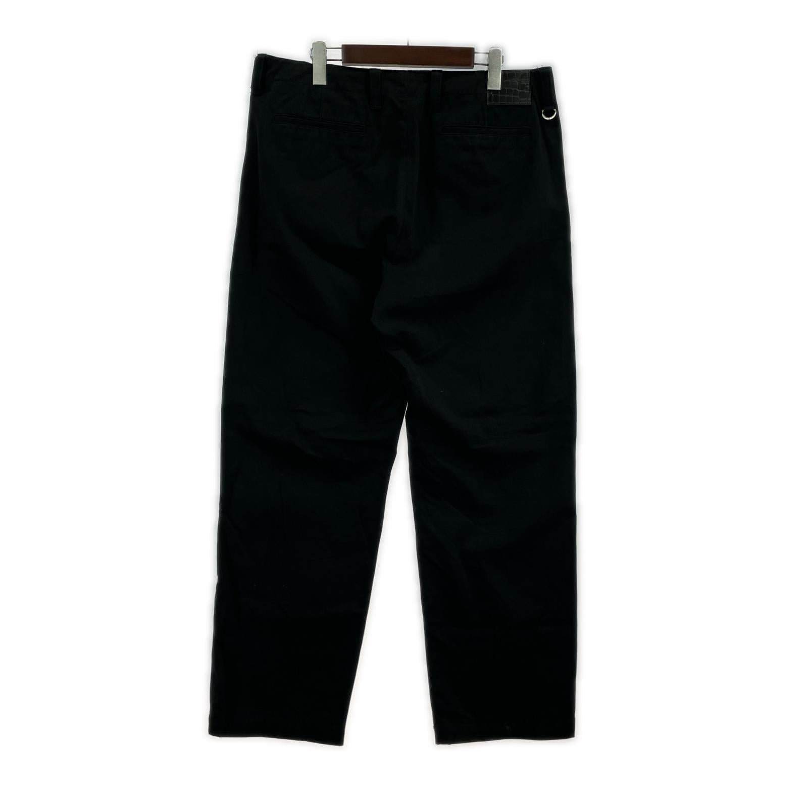 パンツ サイドポケットテーパードパンツ BLK (36) 4 ブラック