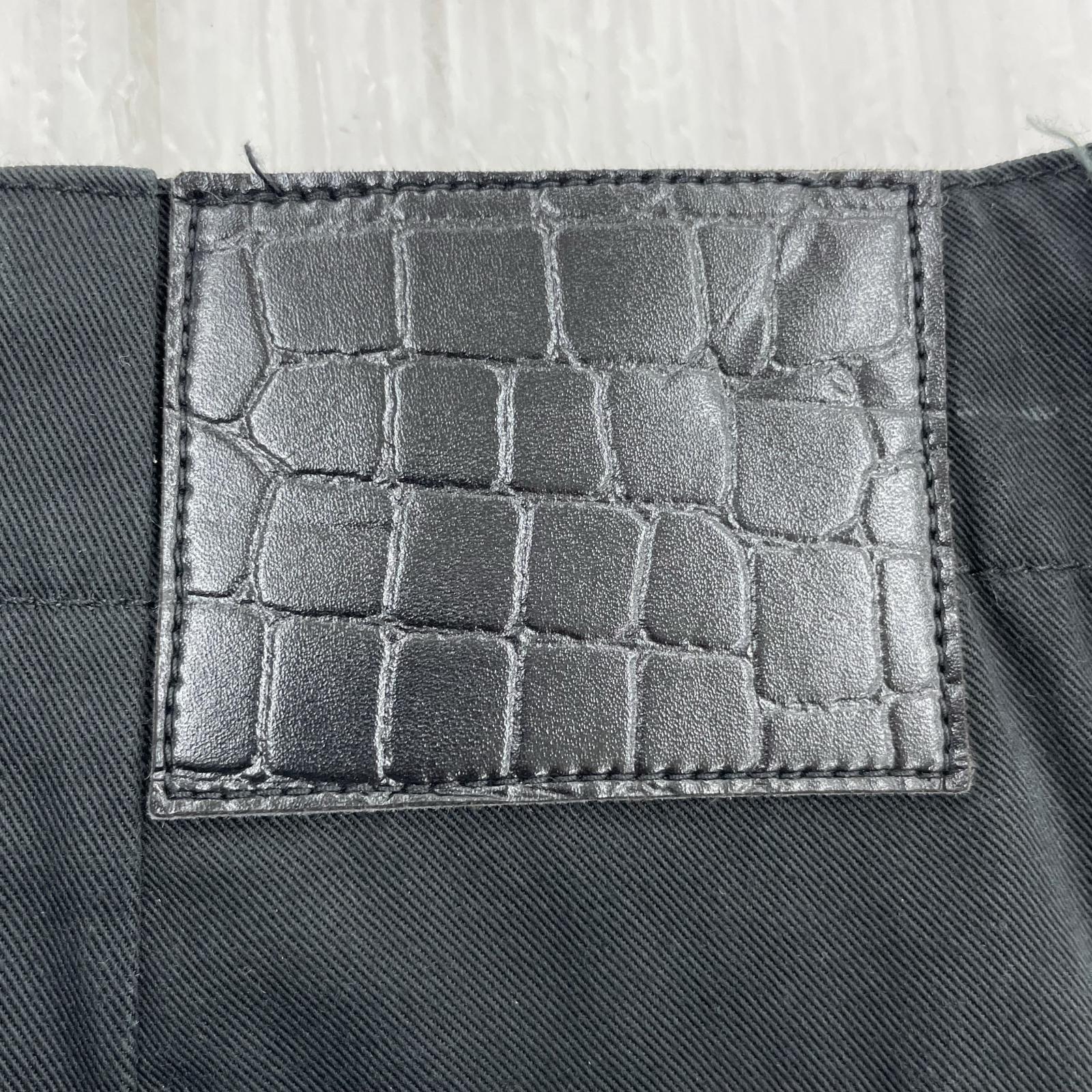 パンツ サイドポケットテーパードパンツ BLK (36) 4 ブラック