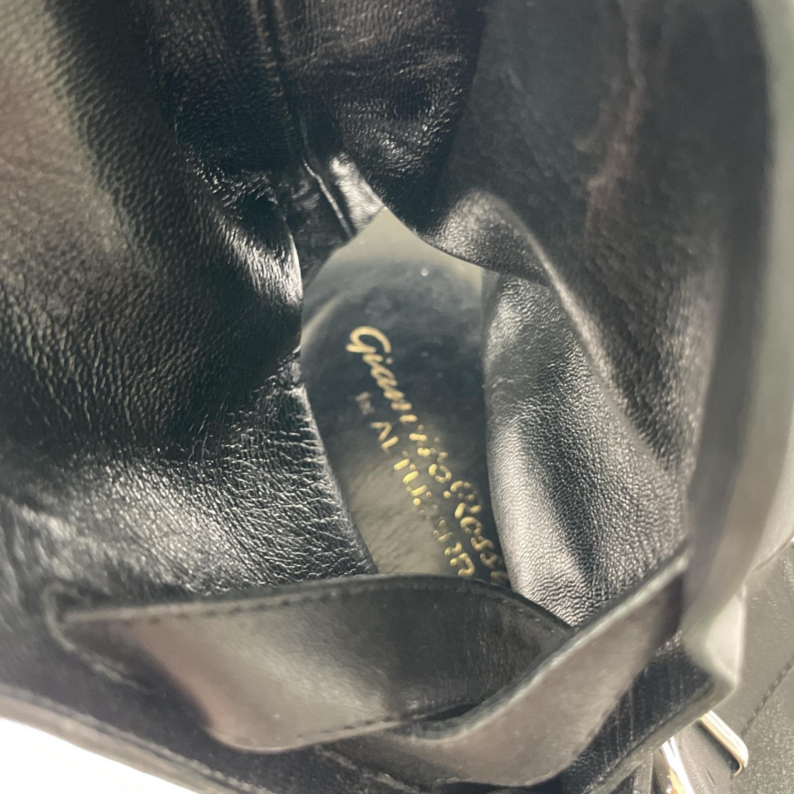 シューズ for ALTUZARRA レザー ストラップサンダル 38 1/2 ブラック ブラック