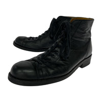 ブーツ Yohji Yamamoto REGULATION Yohji Yamamoto レースアップブーツ ブラック ブラック