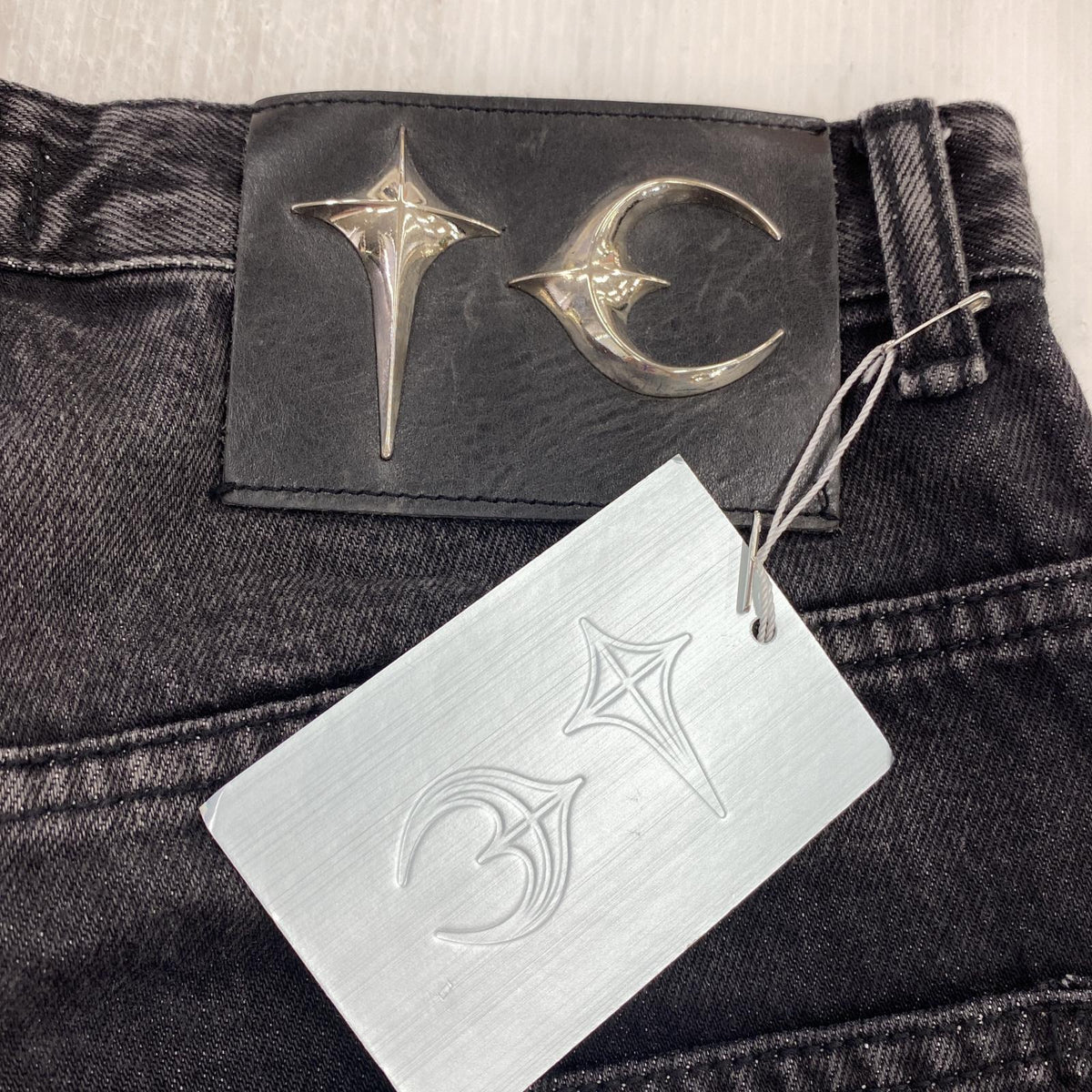 デニムパンツ THUG CLUB 24AW CHIMERA PANTS (1) ブラック