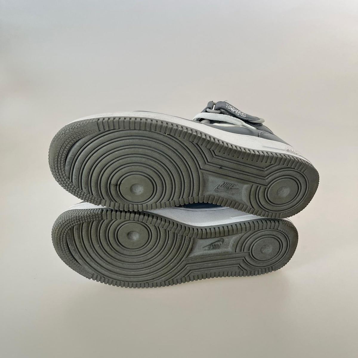 スニーカー Air Force 1 Mid NYC Cool Grey 26cm (US8 UK7 1/2 EU42) グレー