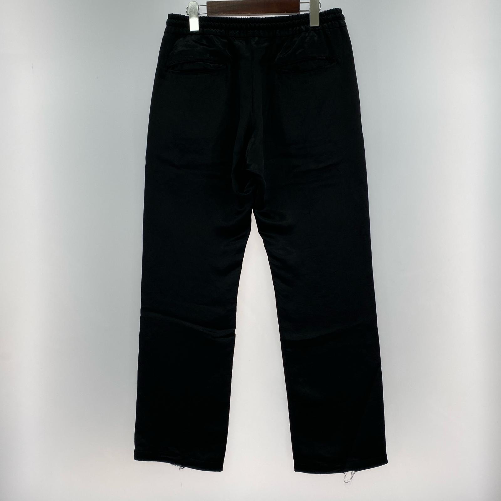 パンツ neon sign/Acetate Satin Pants/44/1242 44 ブラック