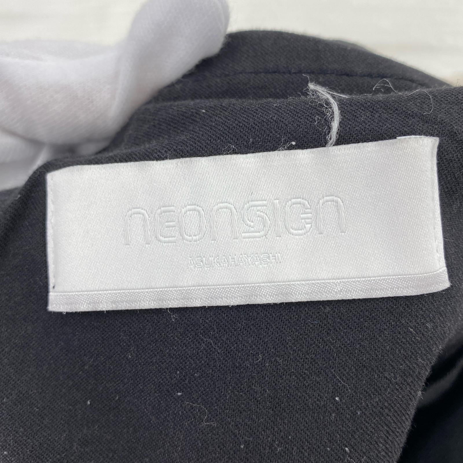 パンツ neon sign/Acetate Satin Pants/44/1242 44 ブラック