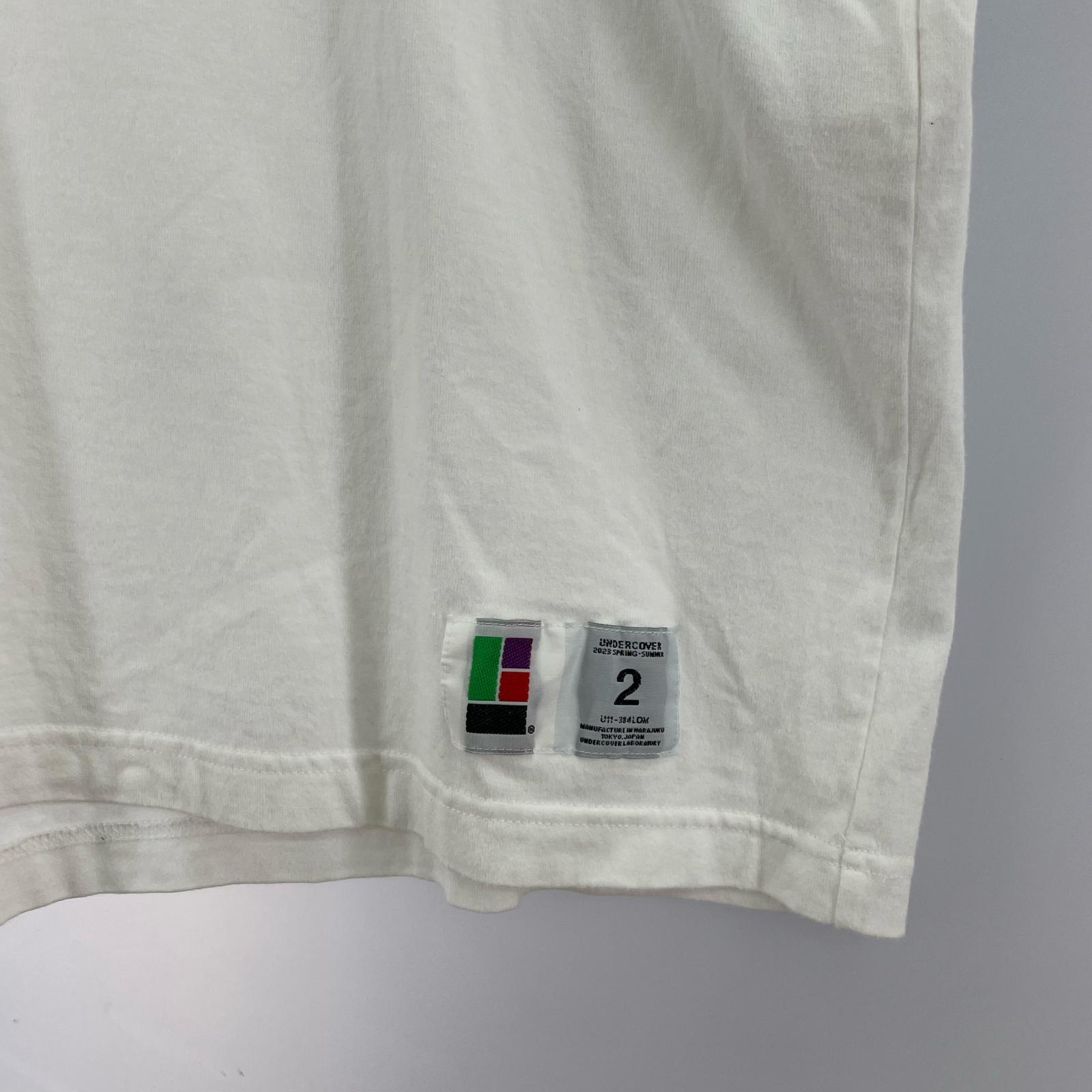 半袖Tシャツ 23SS/小津安二郎/COSMIK/T 2 ホワイト