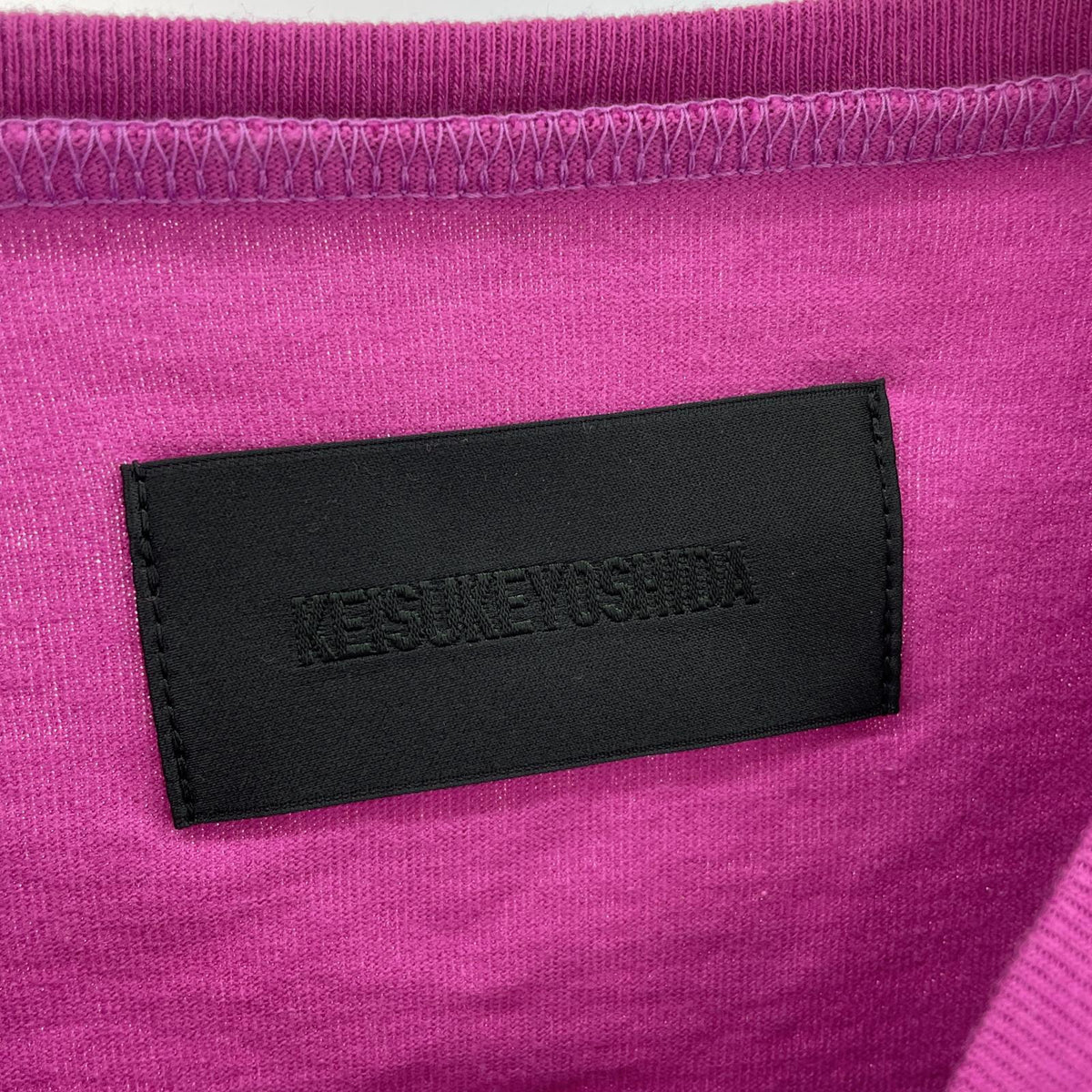 半袖Tシャツ KEISUKE YOSHIDA 24FW レイヤードスカーフTシャツ F フリー パープル