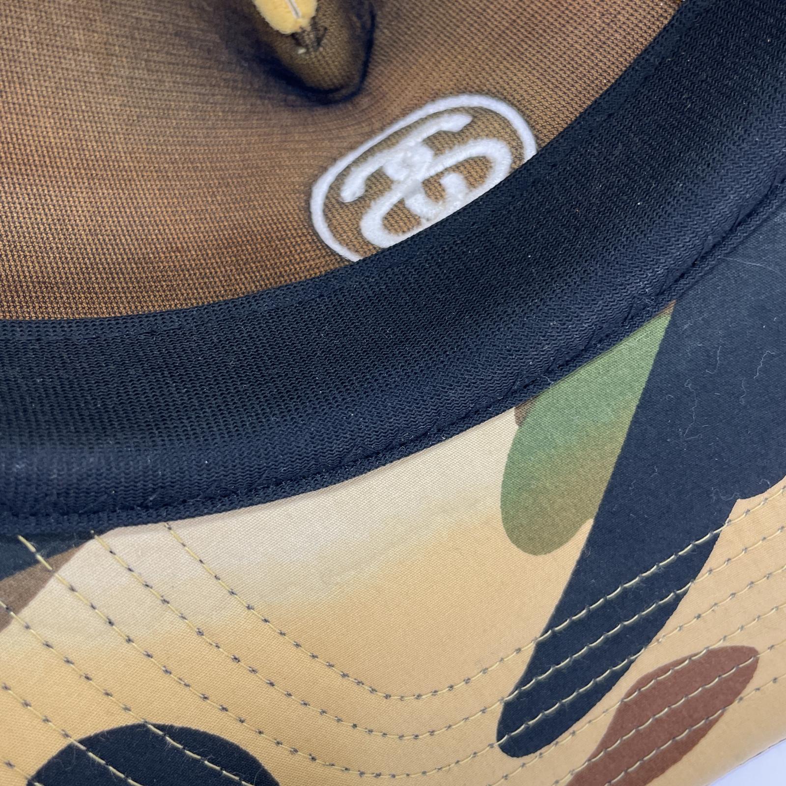 キャップ ×STUSSY 30周年 カモ