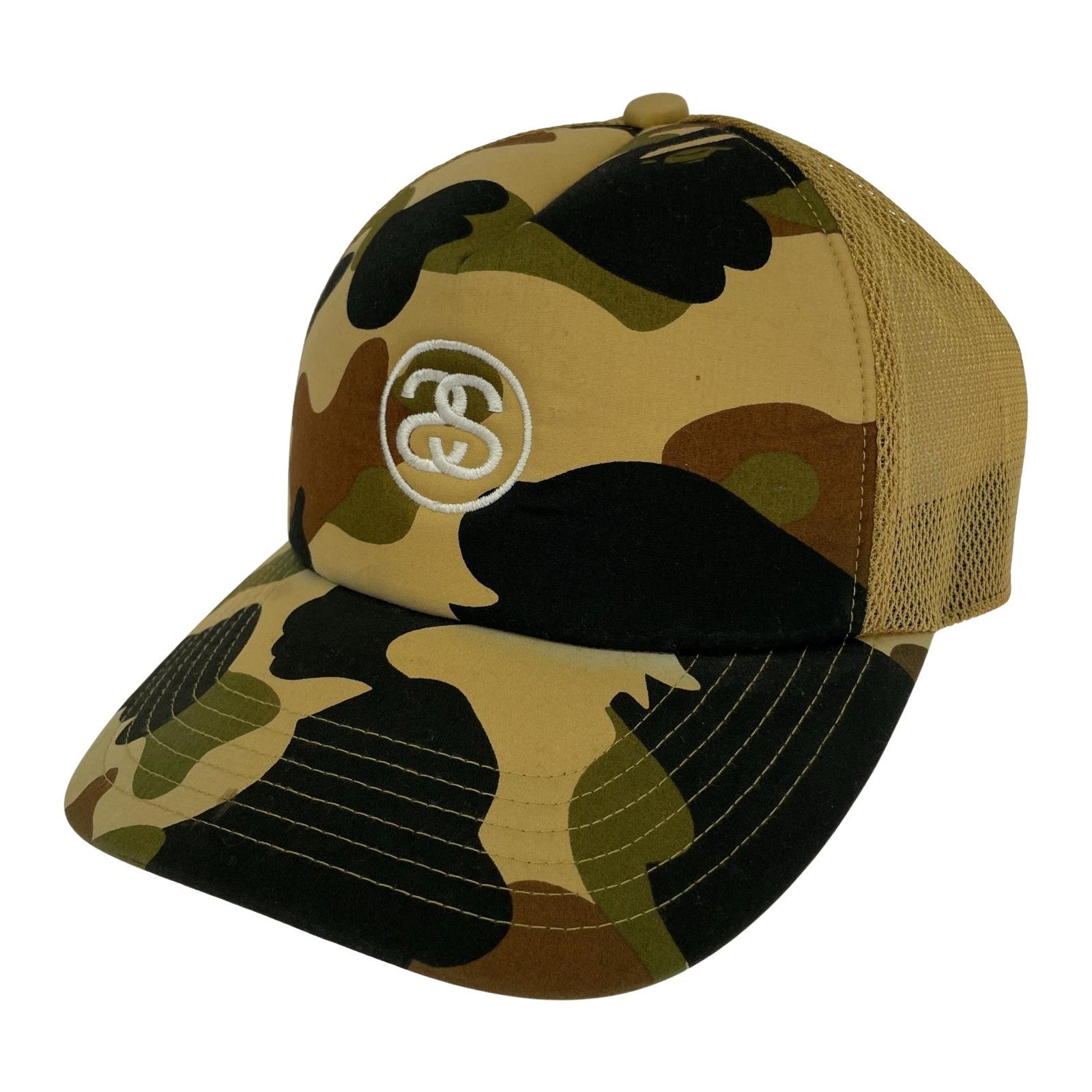 キャップ ×STUSSY 30周年 カモ