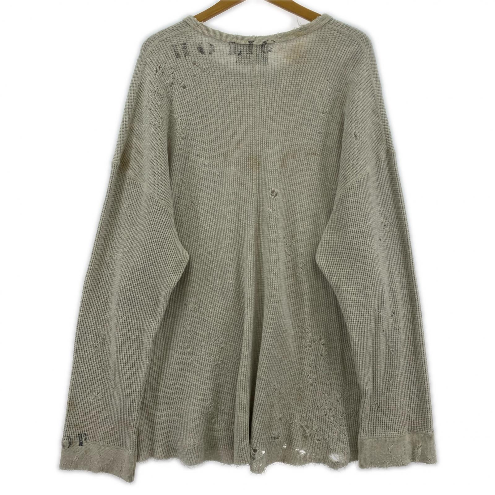 長袖Tシャツ COTTON THERMAL LT グレー