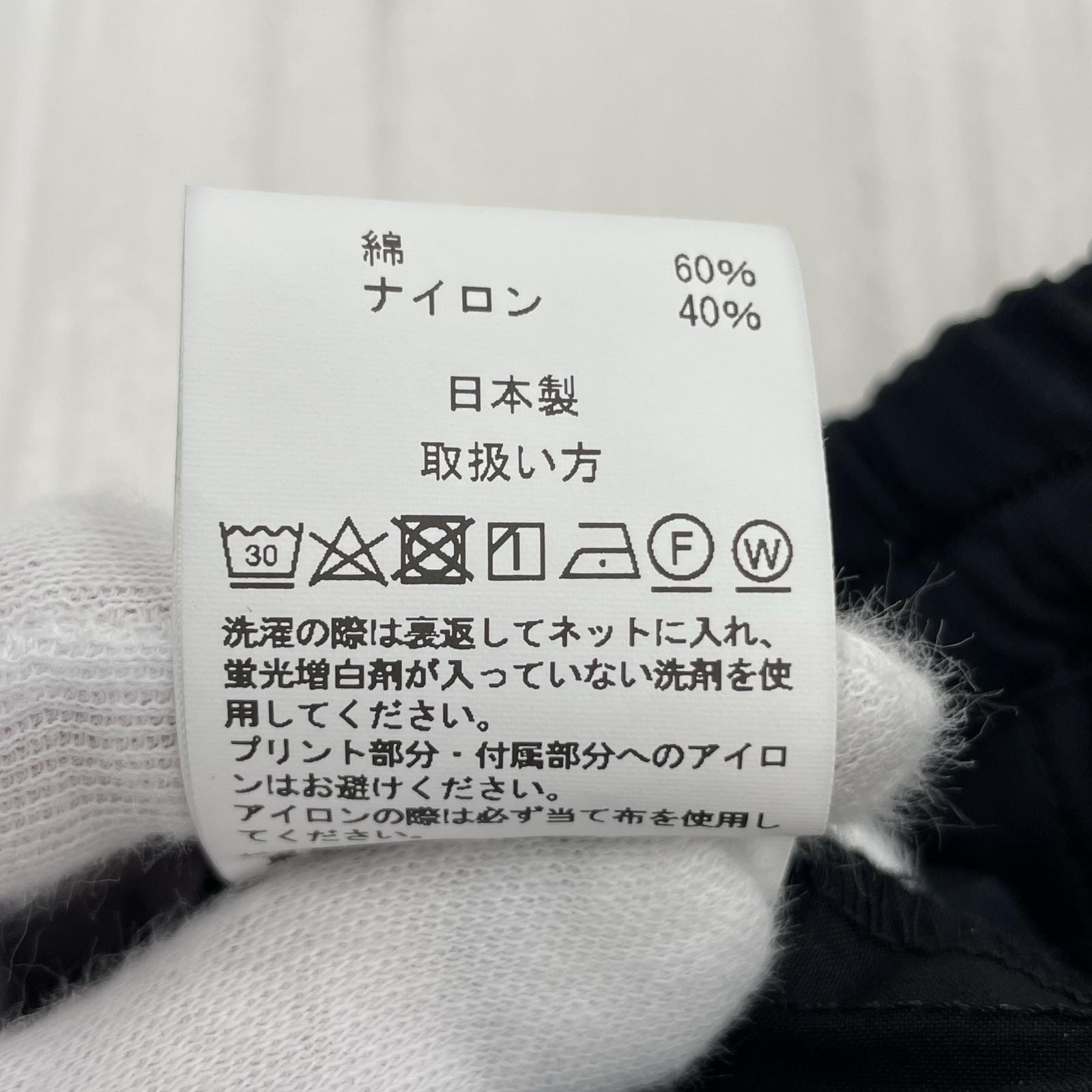 ショートパンツ POPLIN PEACE SHORTS BLK L ブラック