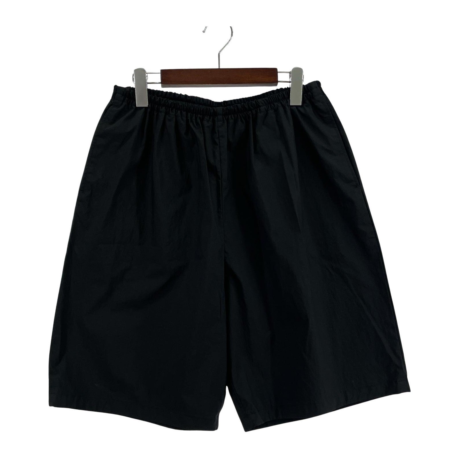 ショートパンツ POPLIN PEACE SHORTS BLK L ブラック