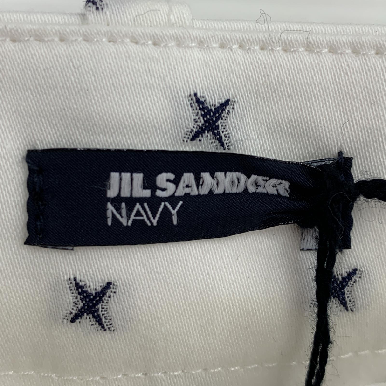 パンツ JILL SANDER 白 38 ホワイト