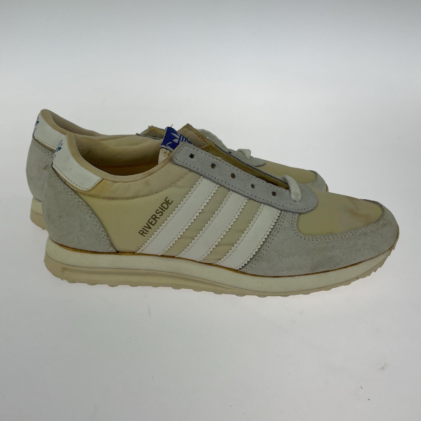 スニーカー デッド ADIDAS RIVERSIDE 34064 台湾製(24.5㎝) ホワイト