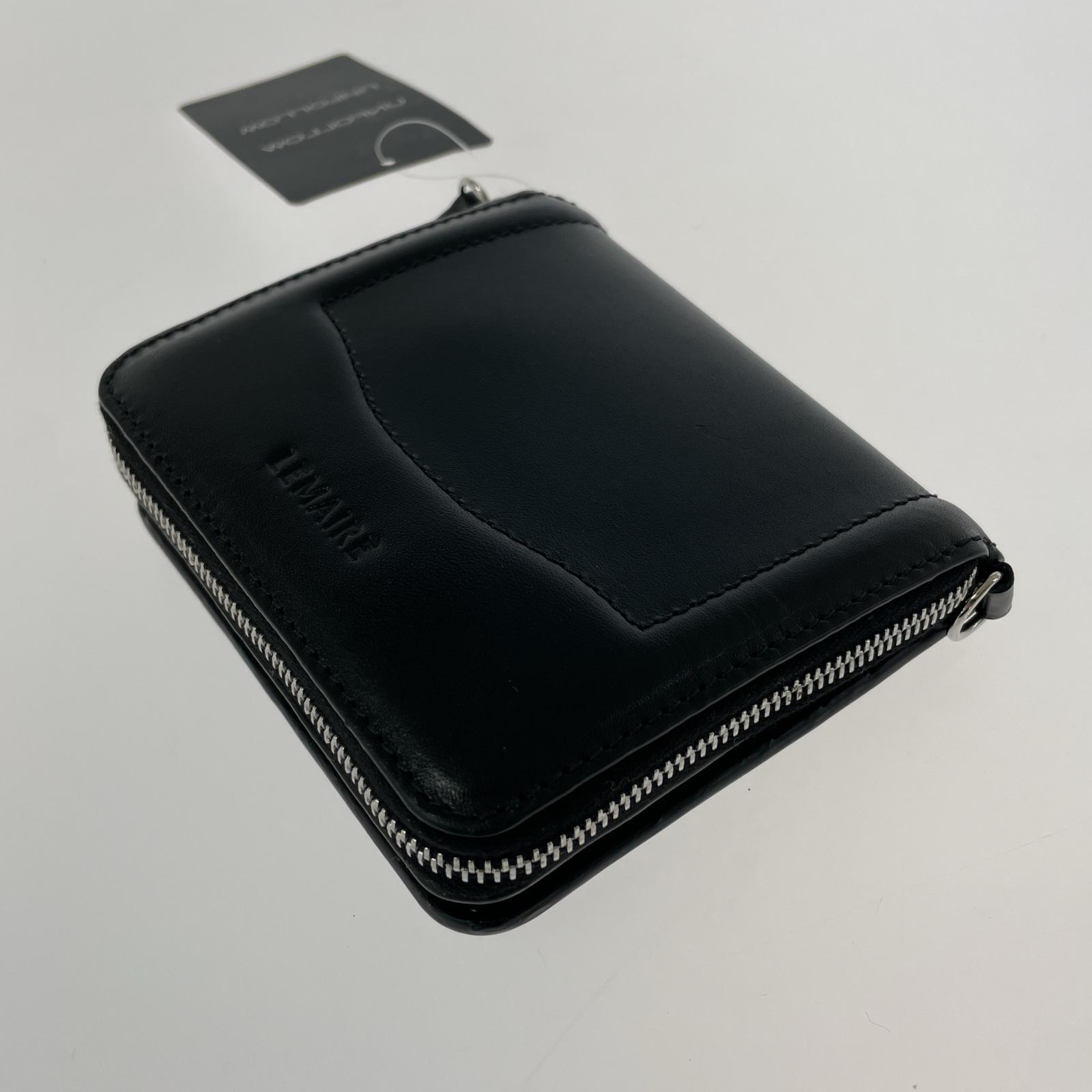 コンパクトウォレット RANSEL SQUARE ZIP WALLET BLK ブラック