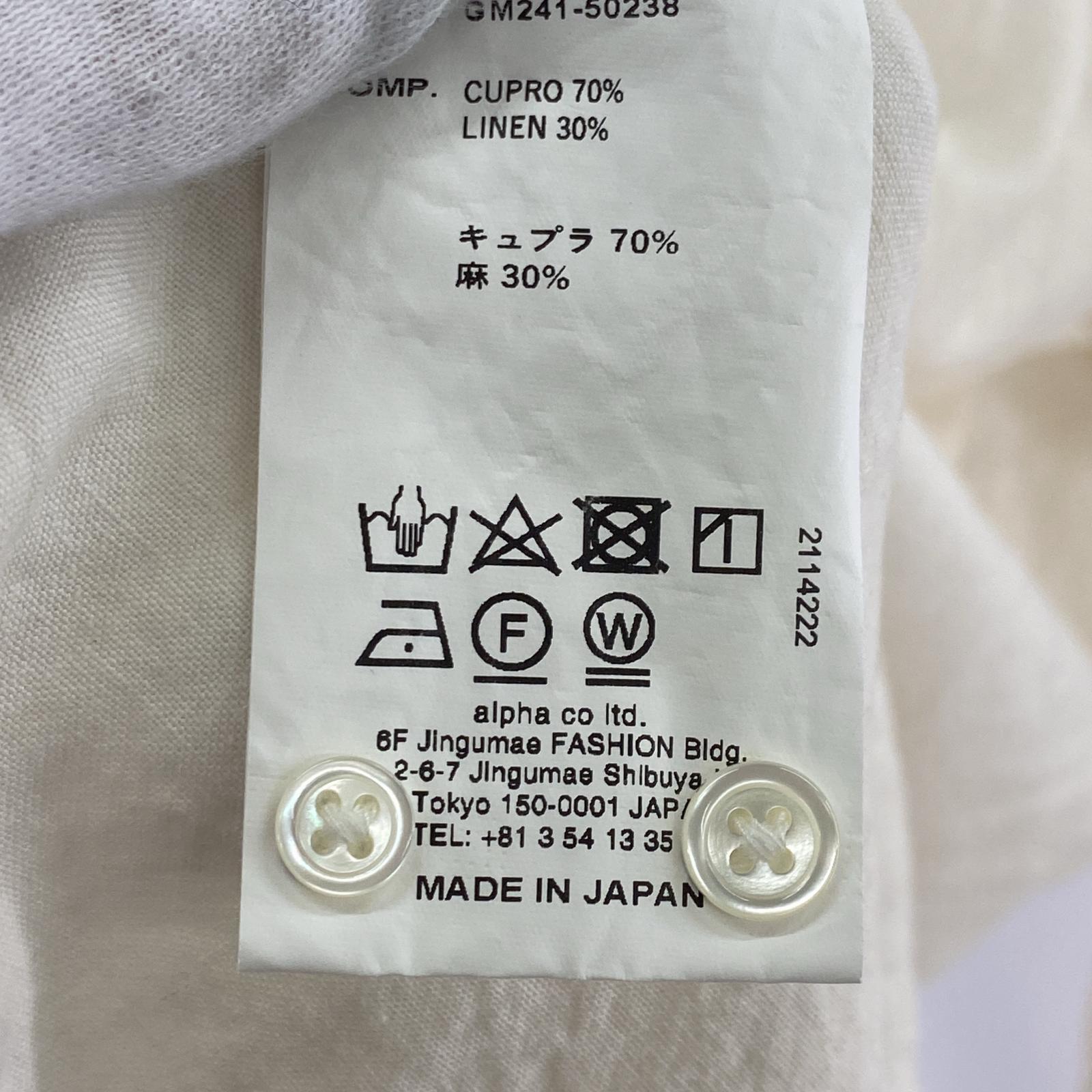 長袖シャツ GM241-50238 ホワイト