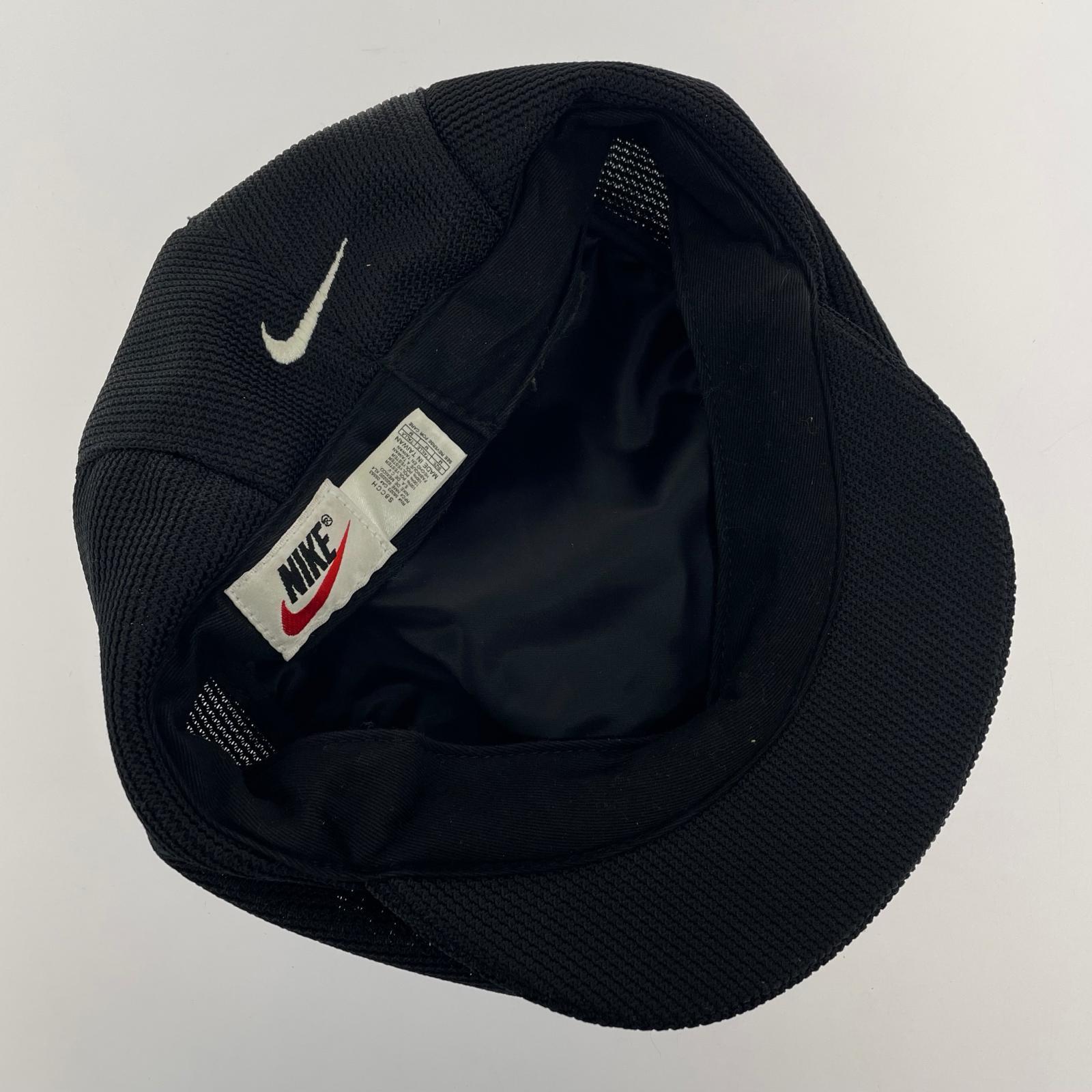 キャスケット NIKE 90s-00s ハンチング 銀タグ ブラック