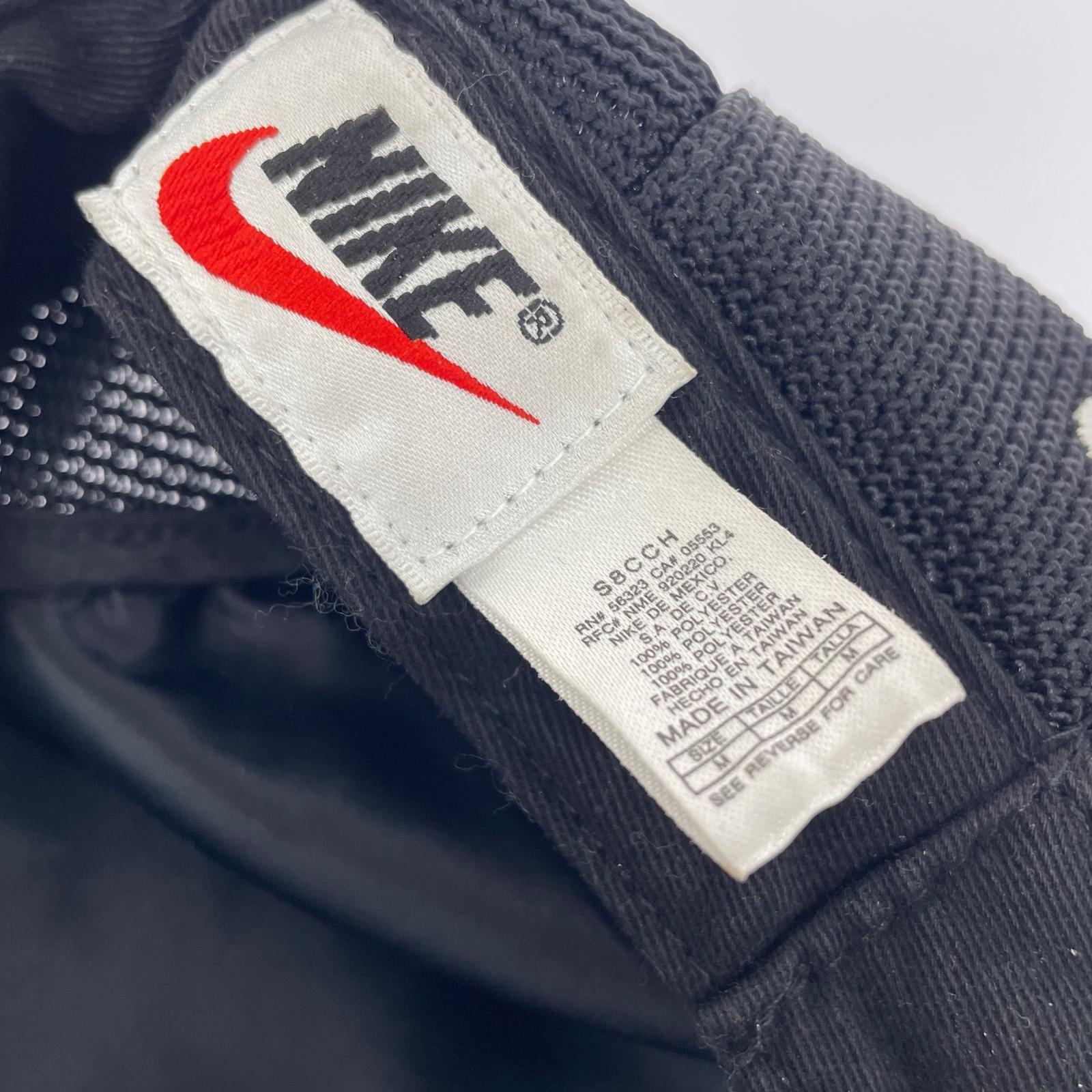 キャスケット NIKE 90s-00s ハンチング 銀タグ ブラック