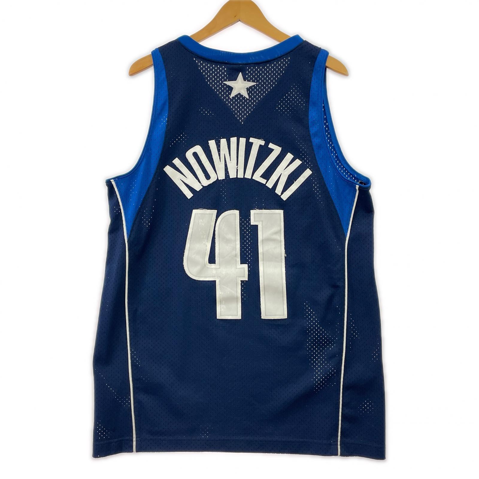 ジャージ ゲームシャツ ダラス NOWITZLKI 紺 (M) M ブルー