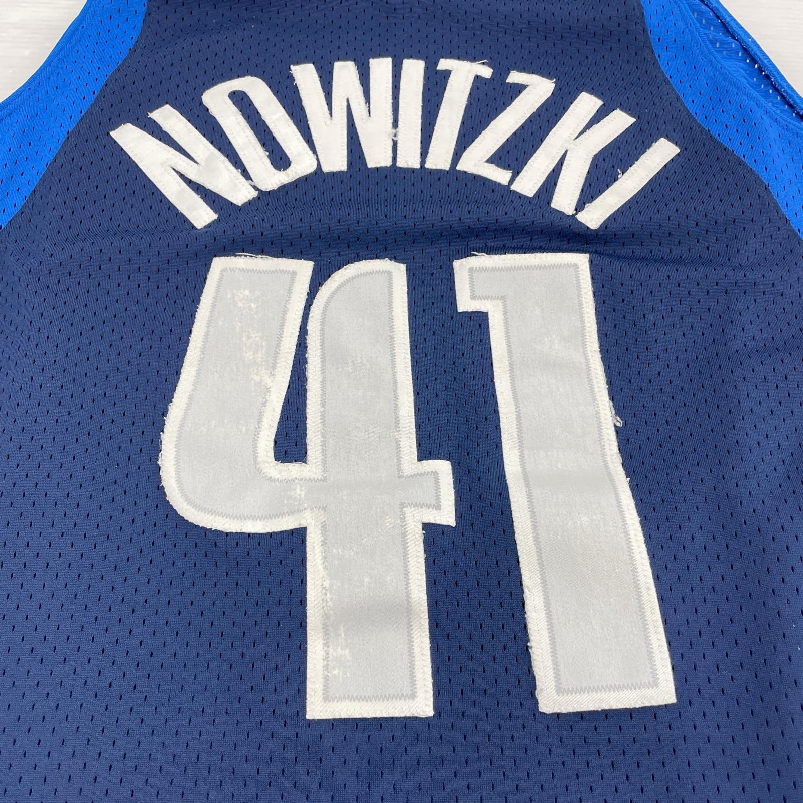 ジャージ ゲームシャツ ダラス NOWITZLKI 紺 (M) M ブルー