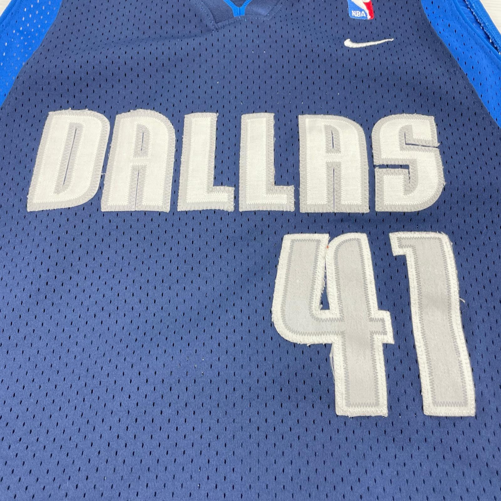 ジャージ ゲームシャツ ダラス NOWITZLKI 紺 (M) M ブルー