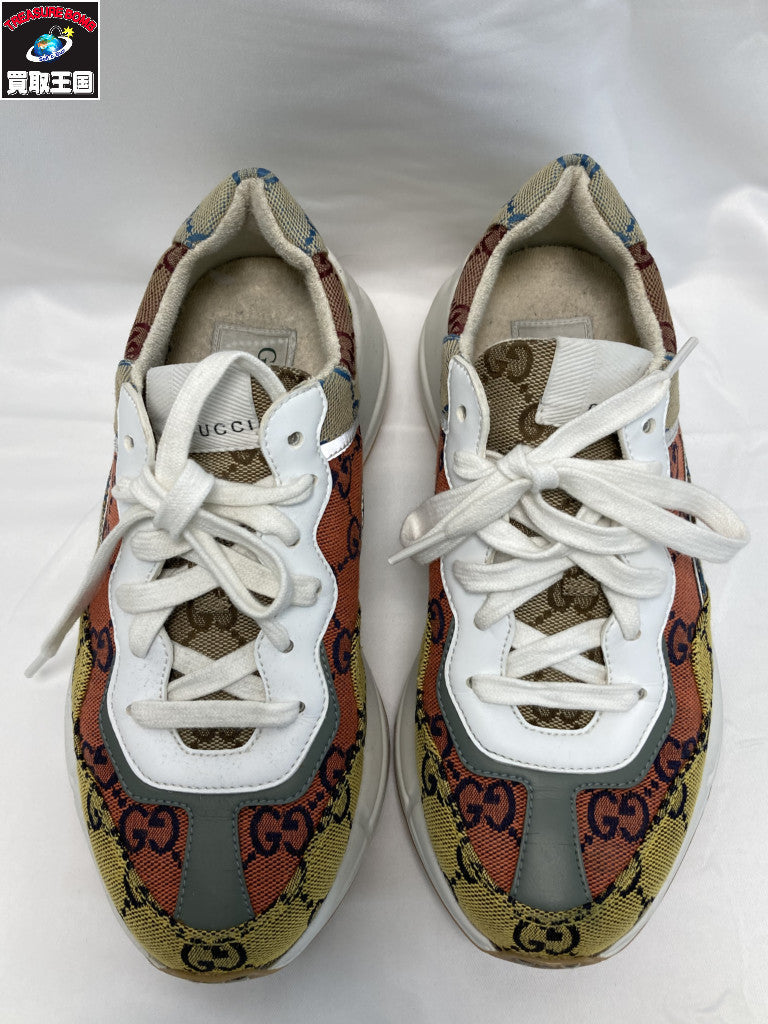 GUCCI ローカットスニーカー マルチカラー 663681