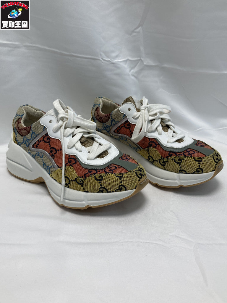 GUCCI ローカットスニーカー マルチカラー 663681