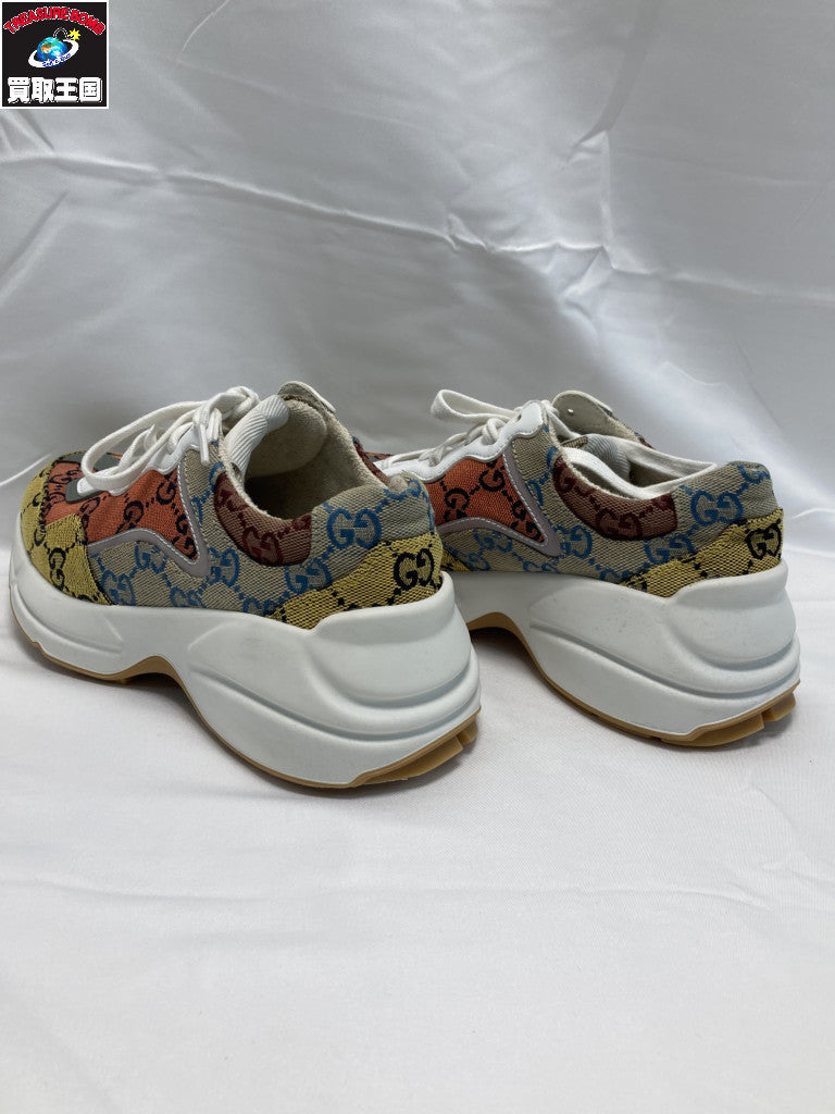 GUCCI ローカットスニーカー マルチカラー 663681