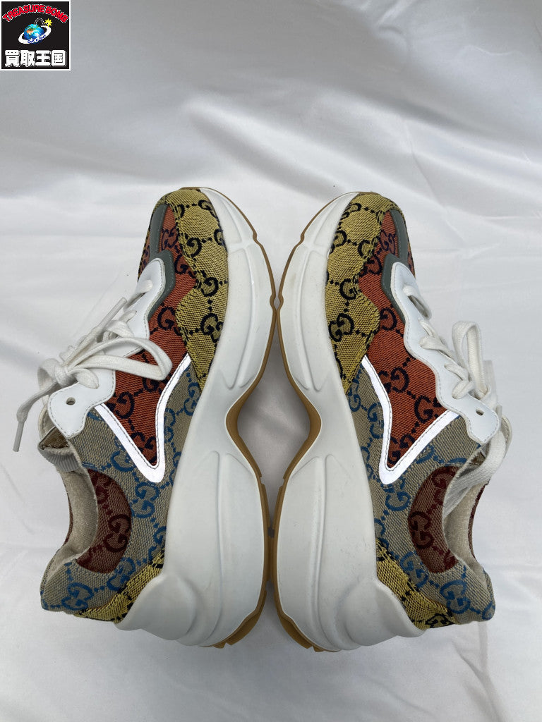 GUCCI ローカットスニーカー マルチカラー 663681