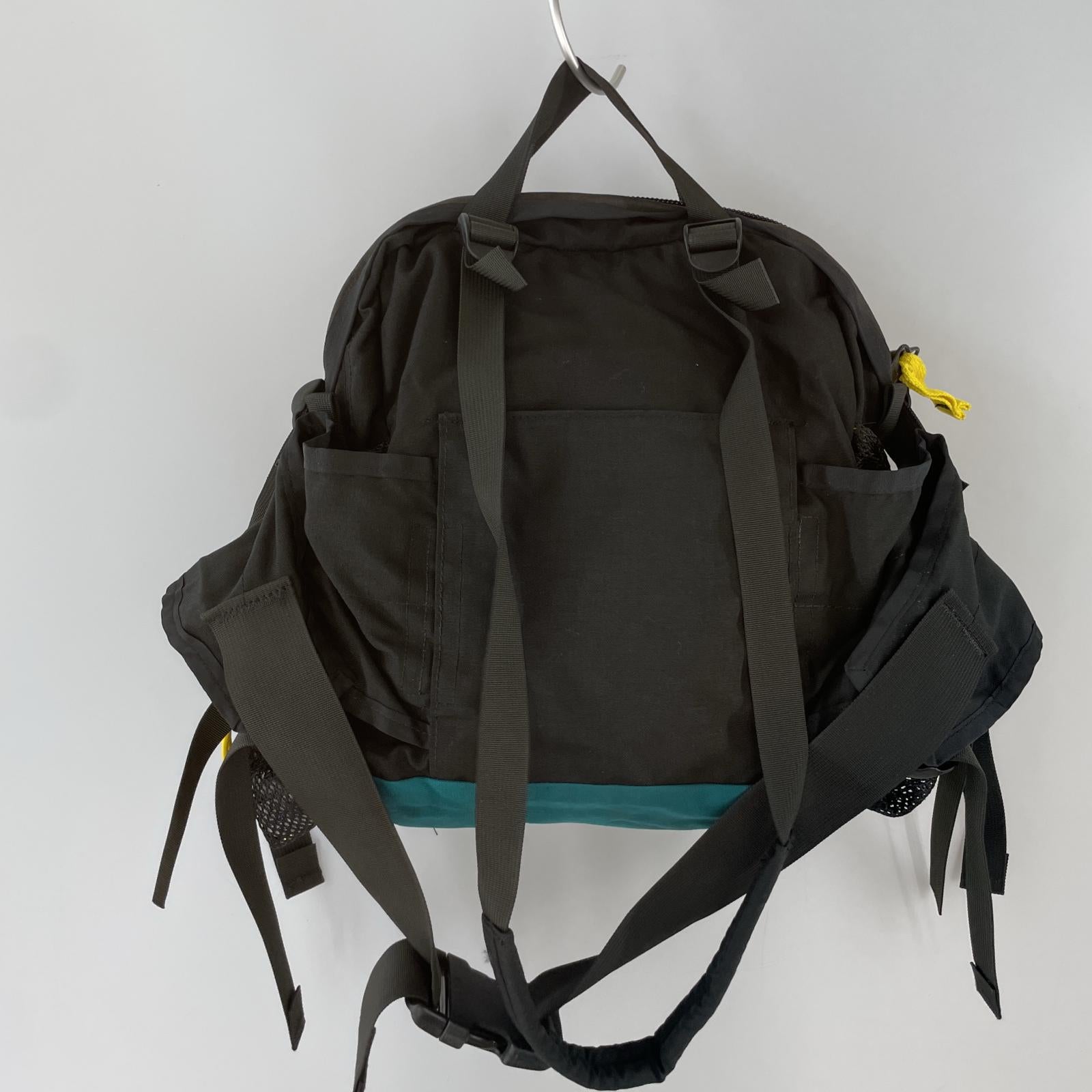 ショルダーバッグ MOUNTAINSMITH ナイロン 黒緑 ブラック