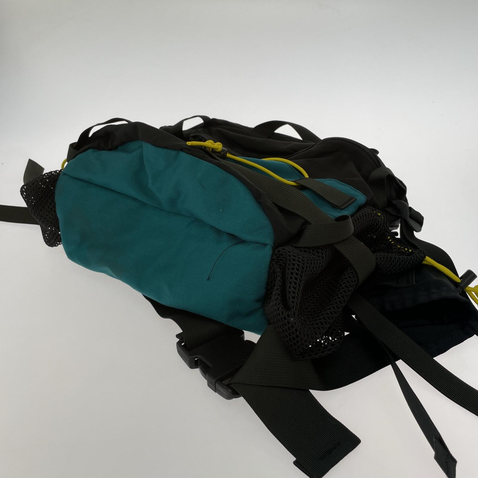 ショルダーバッグ MOUNTAINSMITH ナイロン 黒緑 ブラック