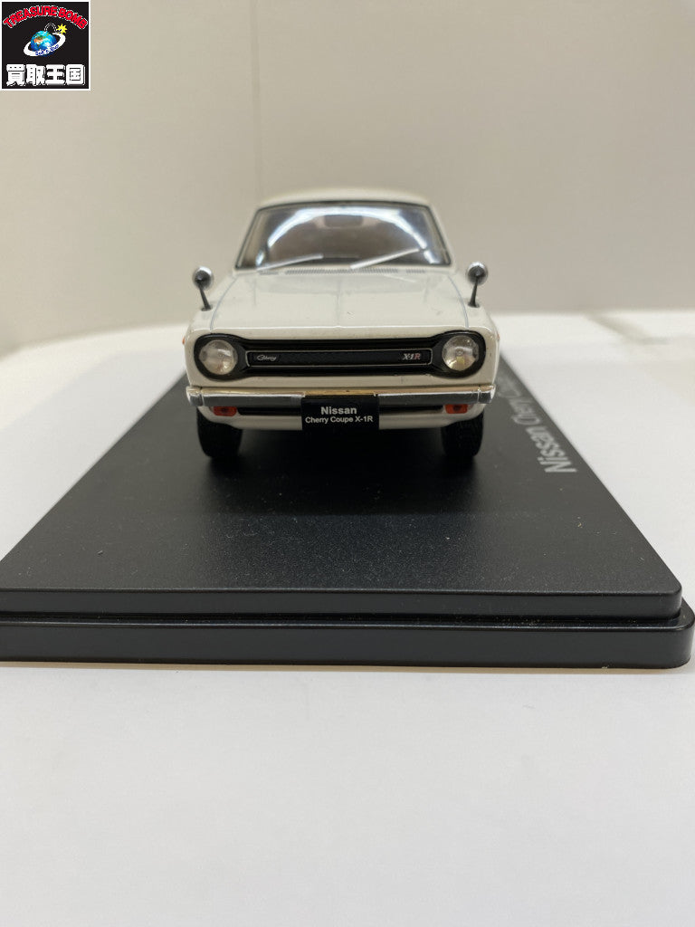 アシェット 1/24 Nissan Cherry Coupe X-1R 1973 国産名車コレクション スケールカー