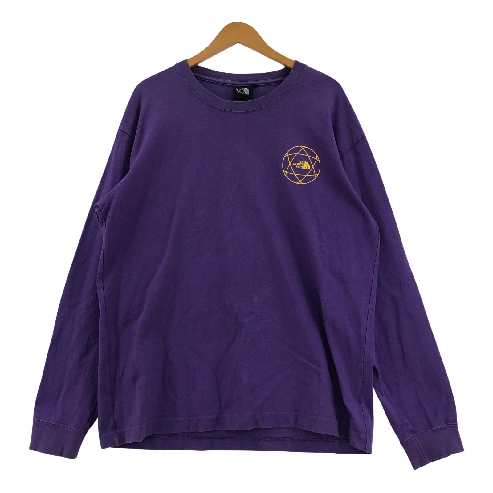 長袖Tシャツ 紫 (XL)