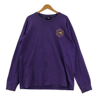 長袖Tシャツ 紫 (XL)