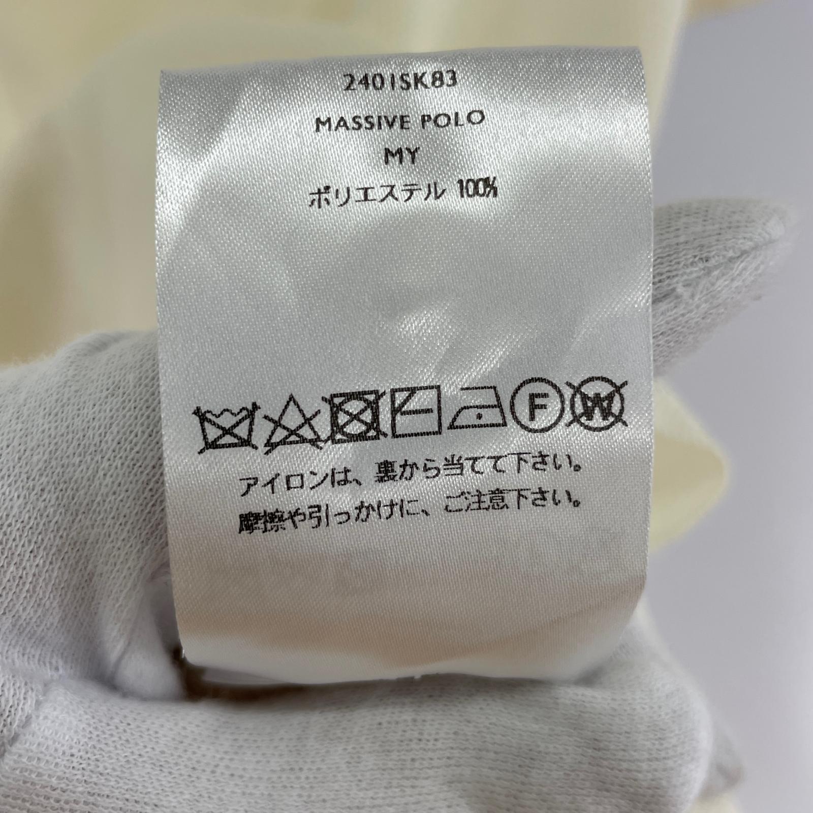 ポロシャツ MASSIVE POLO (M) ホワイト