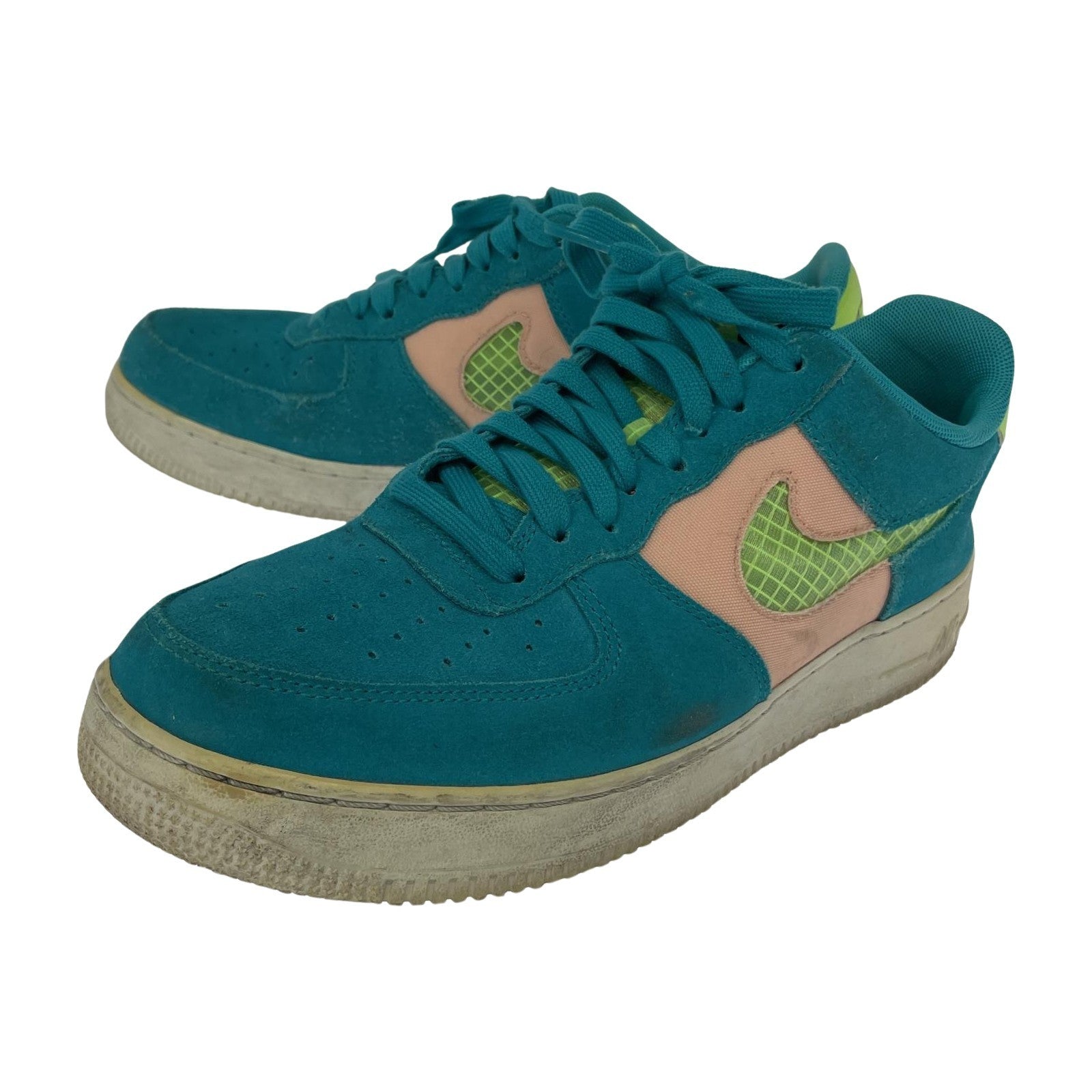 スニーカー AIR FORCE1 オラクルアクア 26.5cm 26.5cm (US8 1/2 UK8 EU43) ブルー