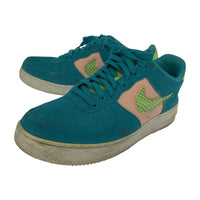 スニーカー AIR FORCE1 オラクルアクア 26.5cm 26.5cm (US8 1/2 UK8 EU43) ブルー