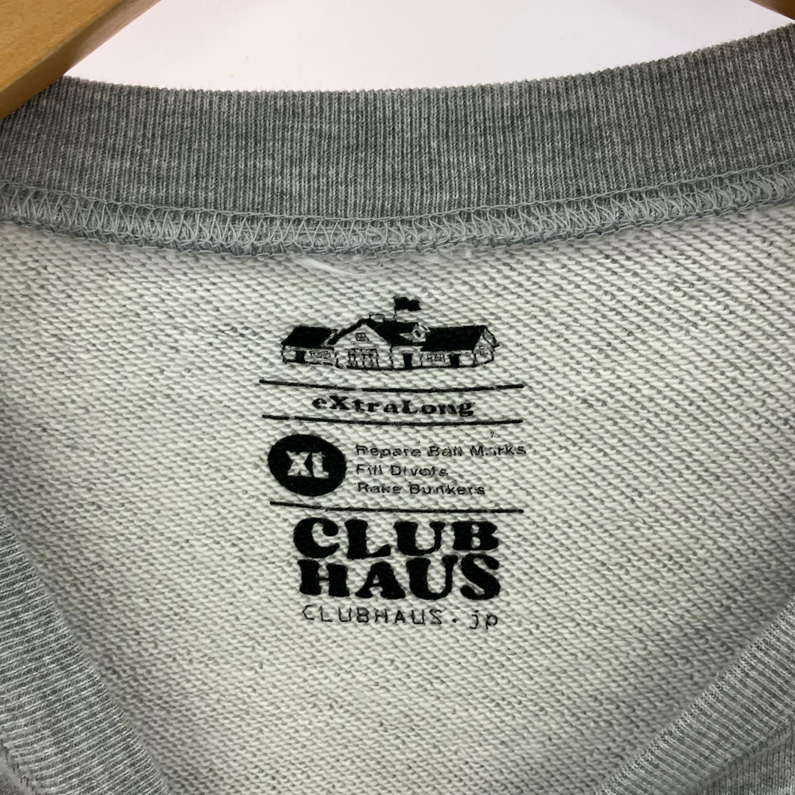 スウェット CLUBHAUS (XL) グレー
